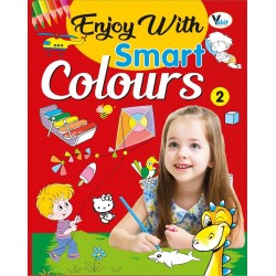 كراسة تلوين للاطفال سمارت 2 متعة التلوين الذكي ورق فاخر 16 Smart coloring VI-036
